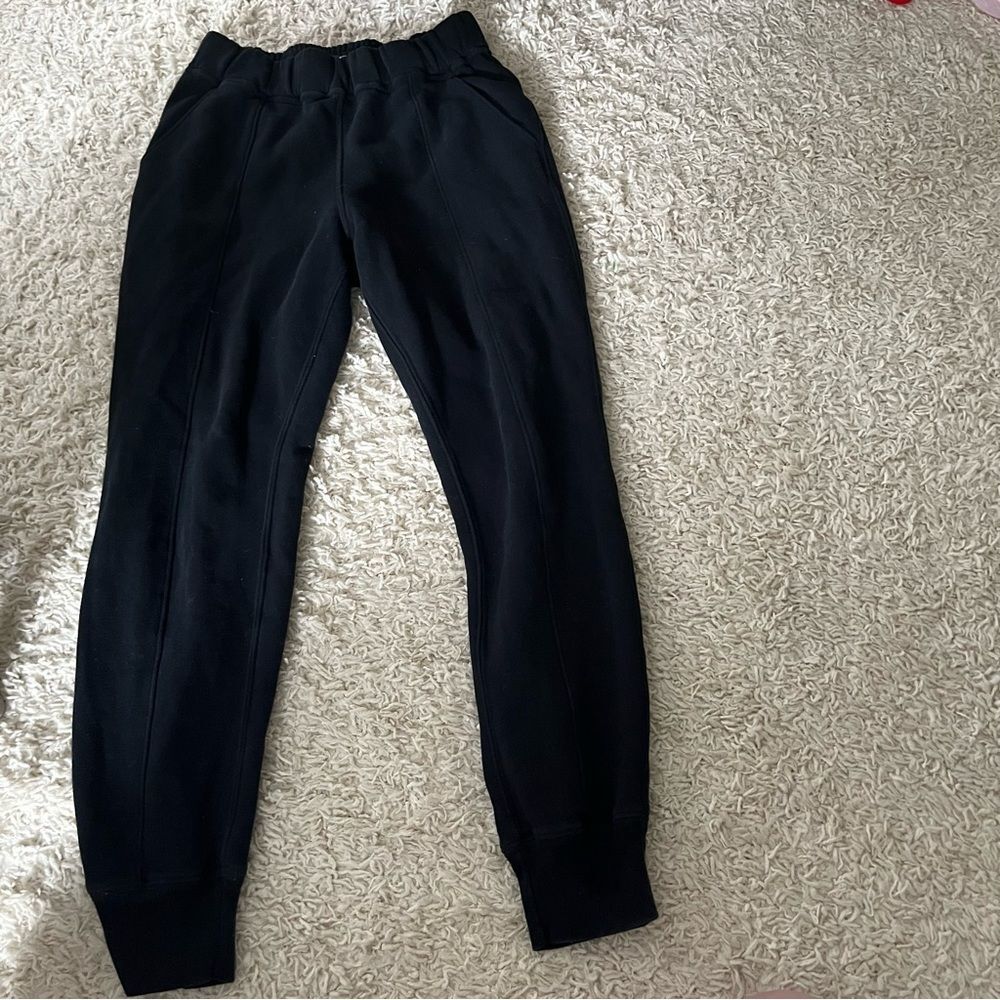 Abercrombie and Fitch soft AF collection black joggers size small